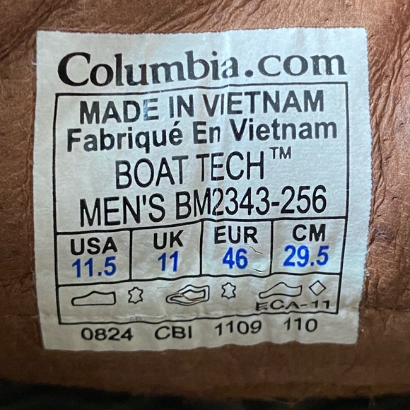 Columbia Boat Shoes, Brown - Picture 7 of 8